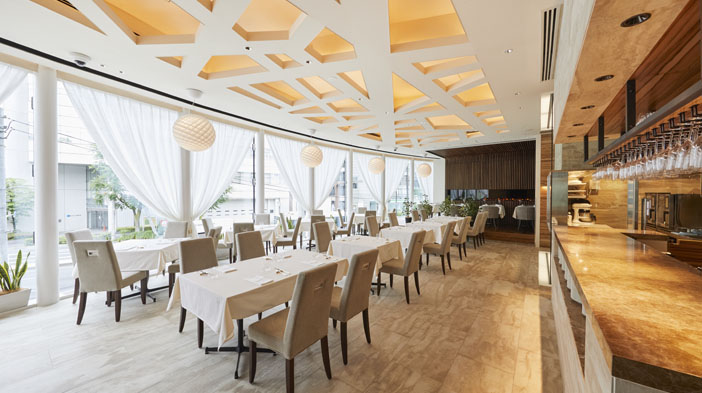 東京駅を見渡せる披露宴会場